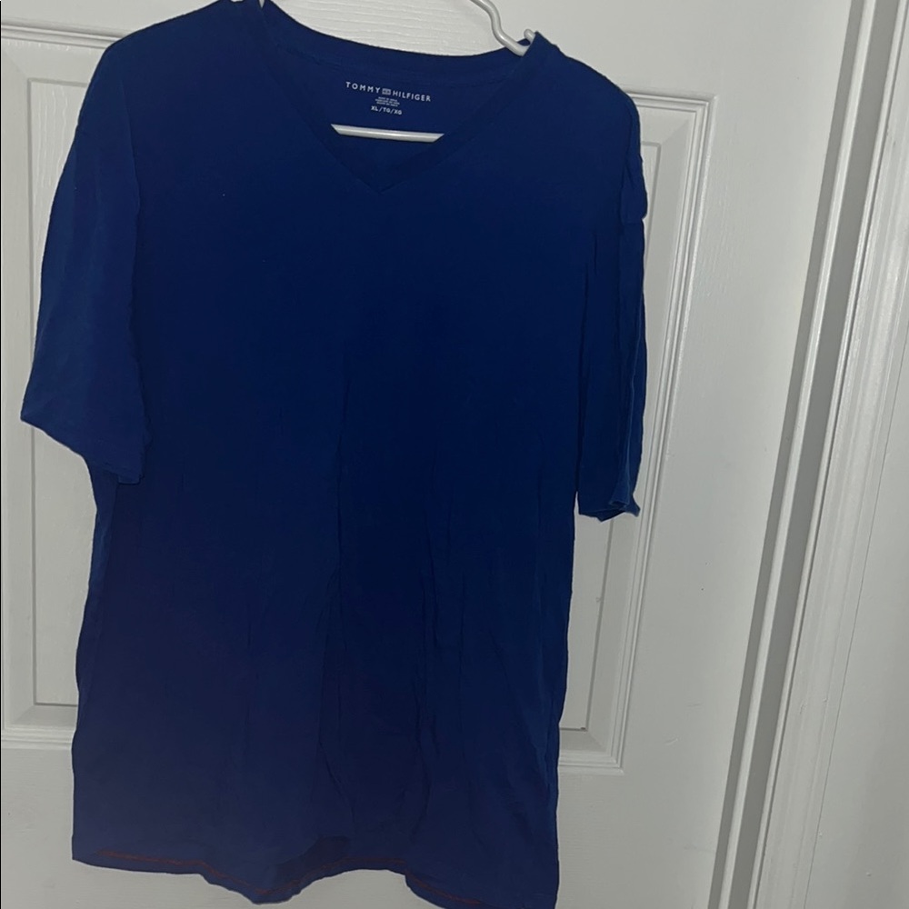 Tommy Hilfiger Men's Deep Blue Short Sleeve Tee